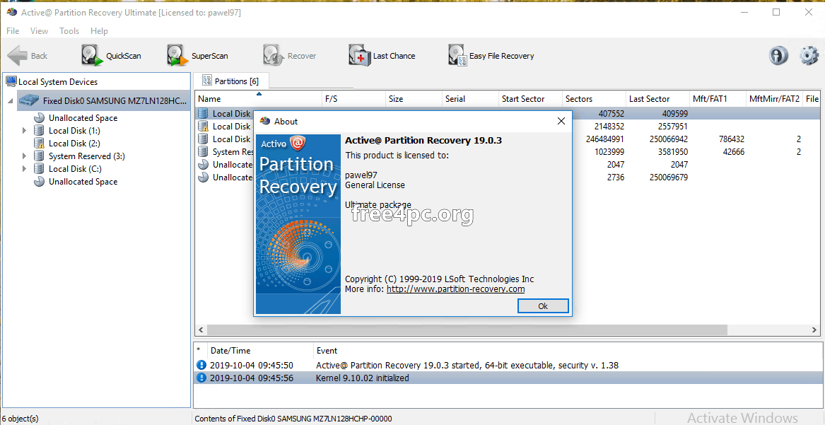 active partition recovery ultimate